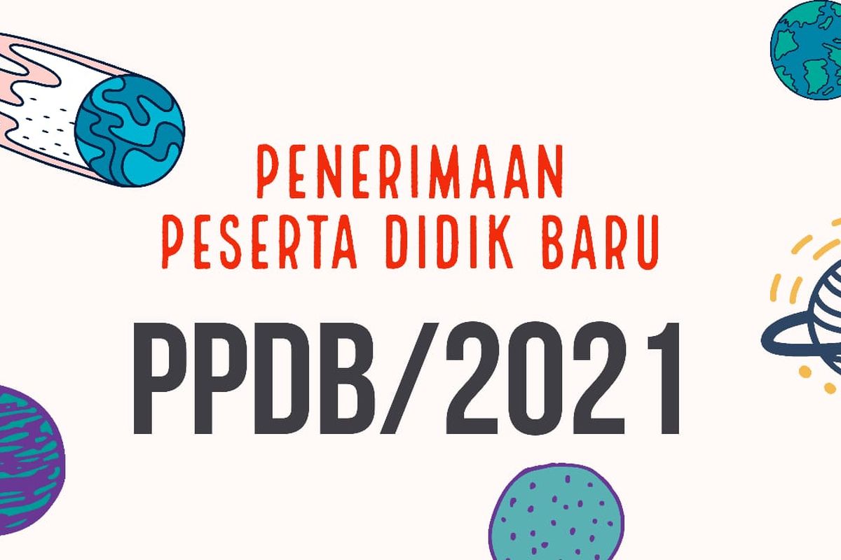 Ilustrasi penerimaan peserta didik baru (PPDB) 2021.