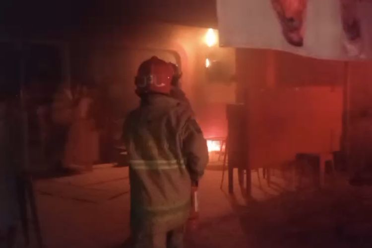 Toko Es Krim Momoyo di Leuwiliang Bogor Terbakar, Diduga akibat Korsleting