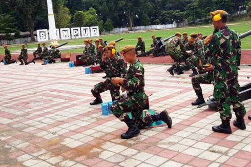 Anggota TNI Korban Latihan Tembak Meriam Dijagat Ketat Aparat
