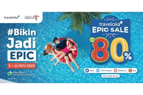 Traveloka Epic Sale Kembali Hadir, Manfaatkan untuk Staycation di 5 Destinasi Favorit Ini!