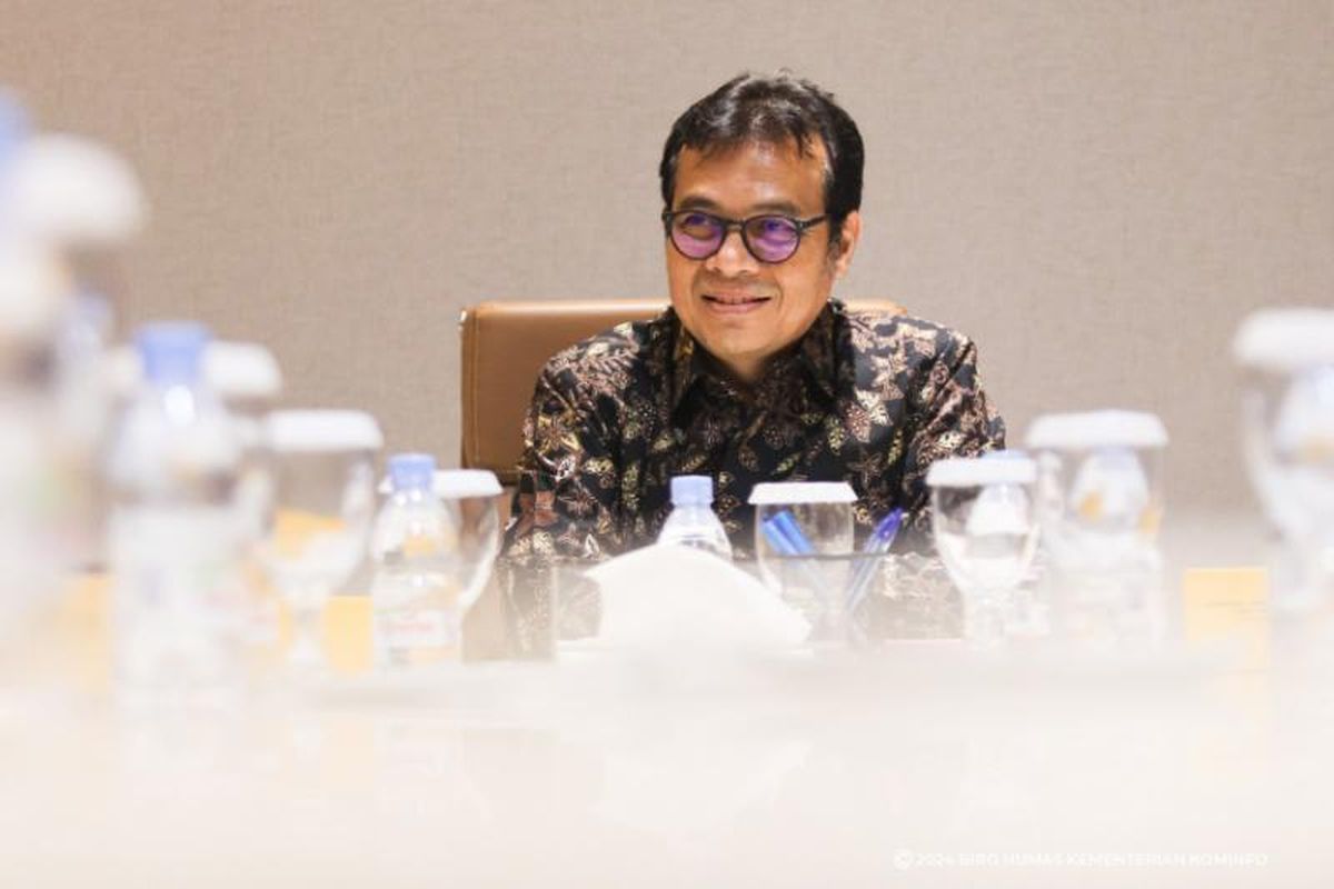 Wakil Menteri Kementerian Komunikasi dan Informatika (Wamenkominfo) Nezar Patria.