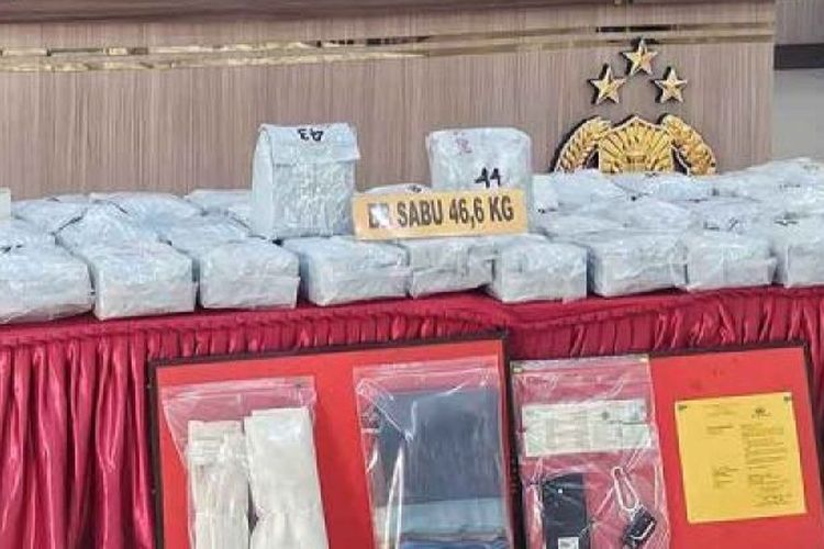 Kurir Narkoba 46,6 Kg Ditangkap di Aceh Timur, Diduga Jaringan Malaysia