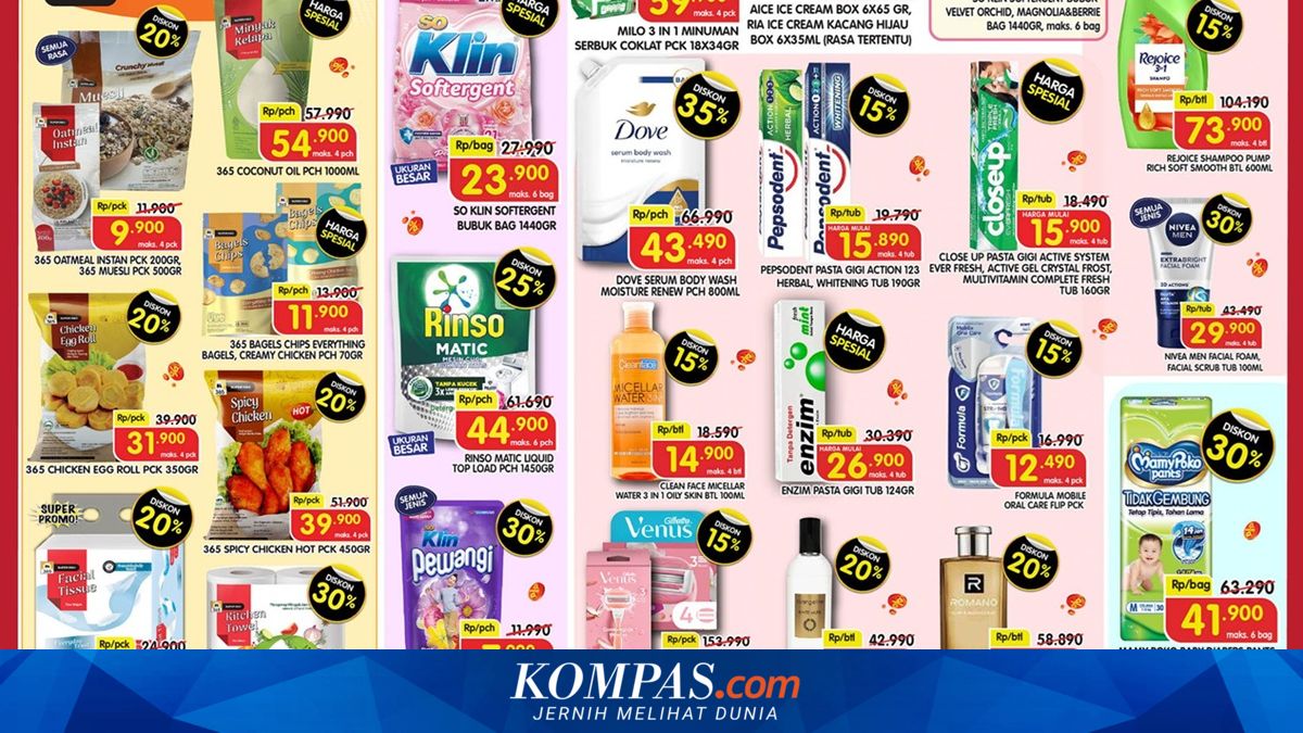Promo Superindo Hari Ini 3 Juli 2026, Stok Mie Berbagai Merk Diskon 25 Persen