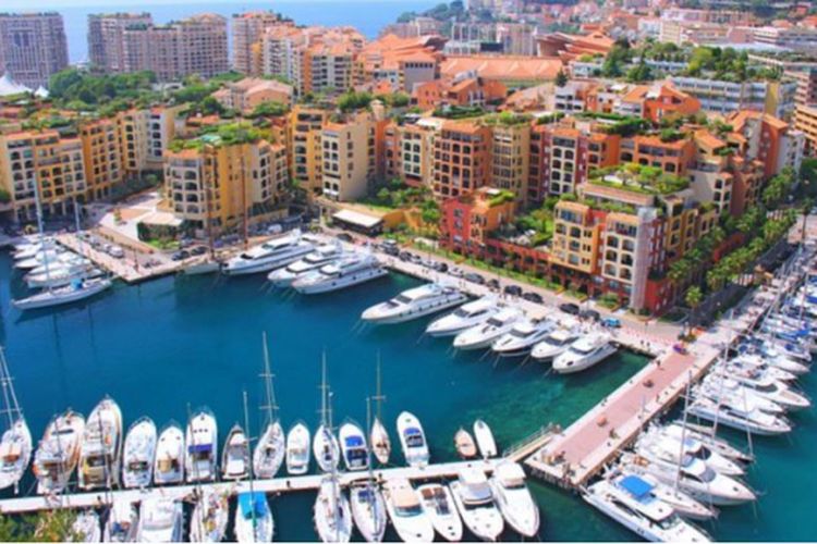Monako, negara terkecil ke-dua di dunia dan Eropa.