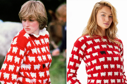 Sweater Domba Ikonik Lady Diana Dilelang, Ini Perkiraan Harganya