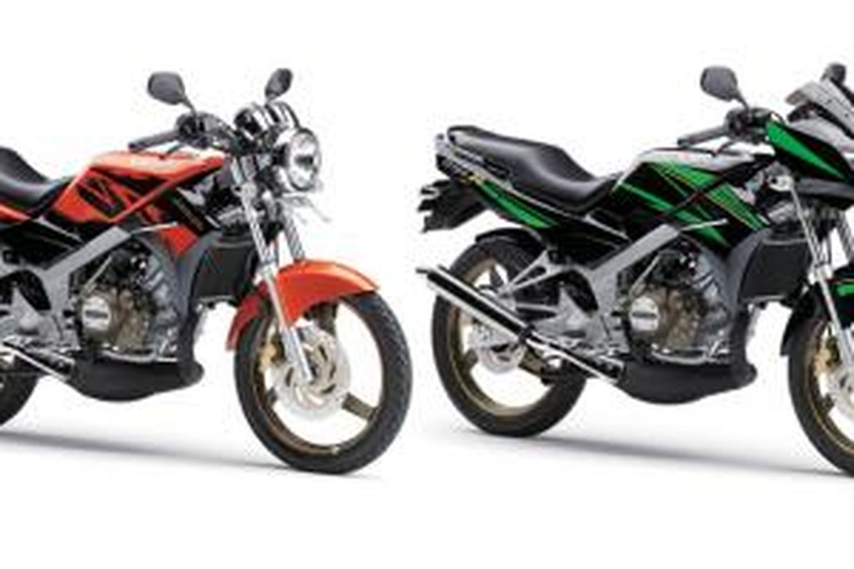 Kawasaki Ninja SS dan Ninja R, dua dari empat seri Kawasaki Ninja 2-tak yang akhirnya tutup usia.