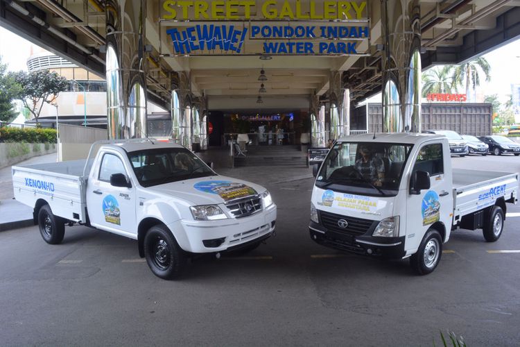 Tata Super Ace HT dan Xenon HD yang bakal menjelajah pasar Sumatera.