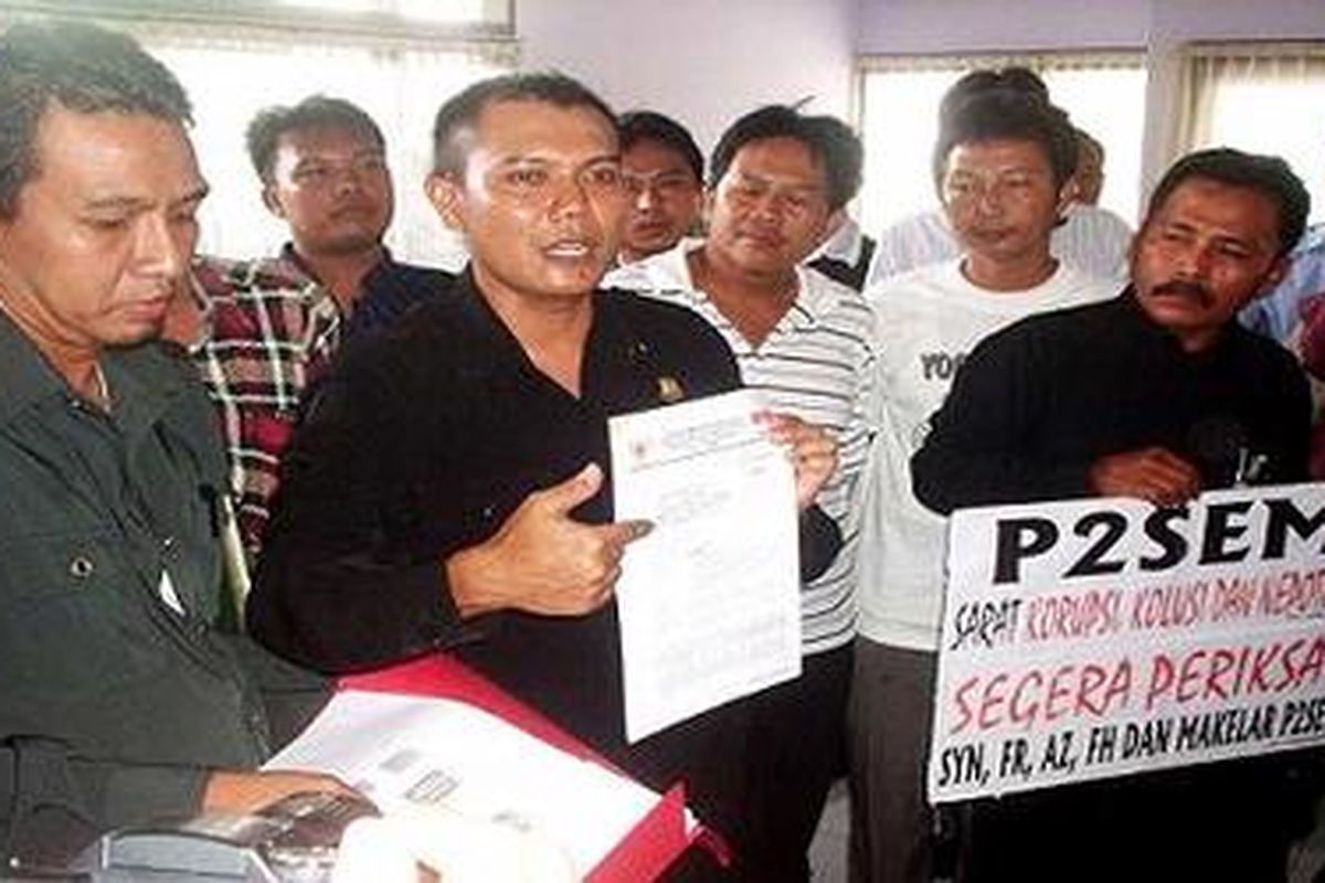 ilustrasi. Demo kasus P2SEM.