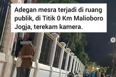 Viral, Foto Adegan Mesra di Titik Nol Kilometer Yogyakarta, Pemprov DIY Angkat Bicara