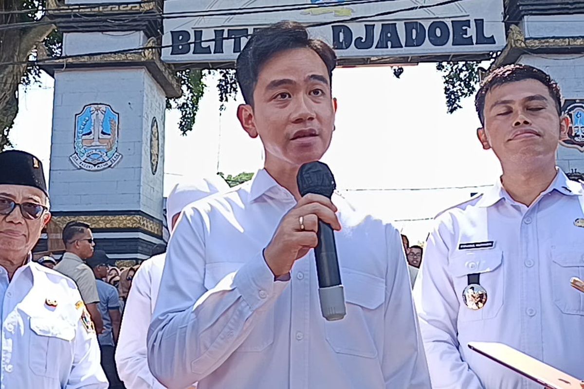 Wakil Presiden (Wapres) RI Gibran Rakabuming di 