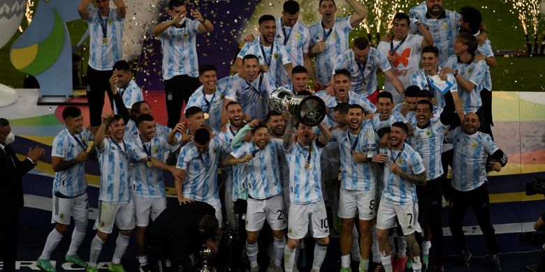 Ternyata Juara Copa America 2021, Argentina Rusak Tradisi Unik Brasil