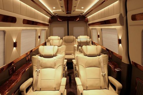 Modifikasi Interior Mercedes Sprinter di BAV Tidak Gugurkan Garansi