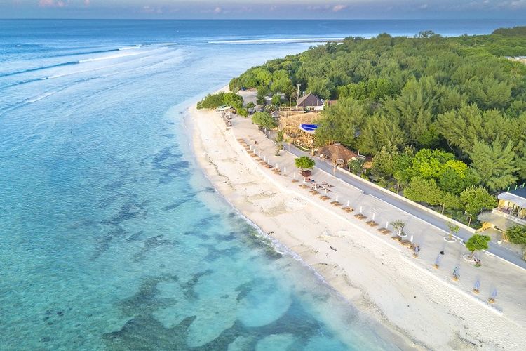 Ilustrasi Gili Trawangan.