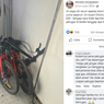 Viral, Foto Sepeda Lipat Ditaruh di Bordes Kereta Sebabkan Pintu Tak Bisa Terbuka Maksimal, Ini Kata KAI
