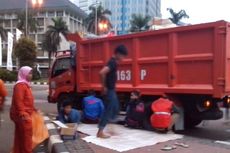 Pesta Jakarta Night Festival 2014 Tinggalkan 35 Ton Sampah 