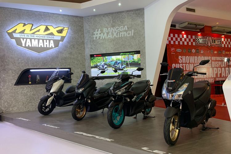 Ilustrasi booth Yamaha di IIMS 2022