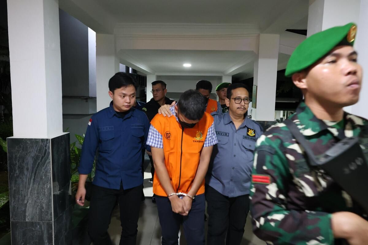 Kejati Bengkulu tetapkan dua tersangka kredit perbankakn yang disalurkan ke perusahaan perkebunan kelapa sawit, Kamis (14/8/2025). (Dok, Kejati Bengkulu).