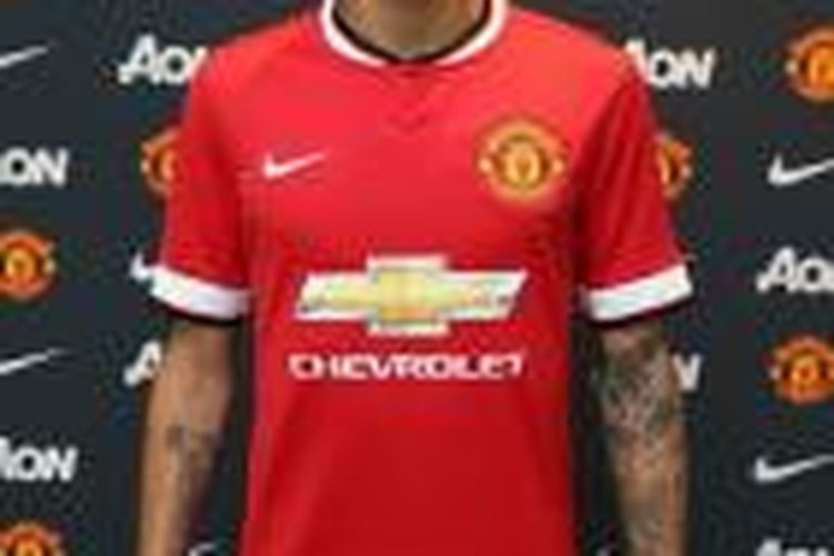 Pemain sayap asal Argentina, Angel Di Maria, menyelesaikan transfernya dari Real Madrid ke Manchester United, pada 26 Agustus 2014. 