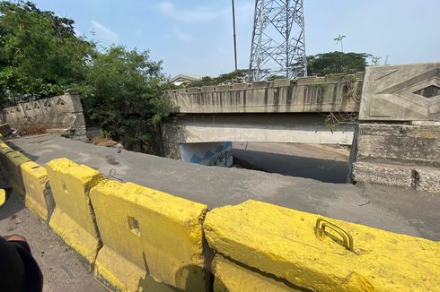 Bina Marga Janji Renovasi Beton Pembatas Jembatan Marunda yang Patah Sejak Desember 2022