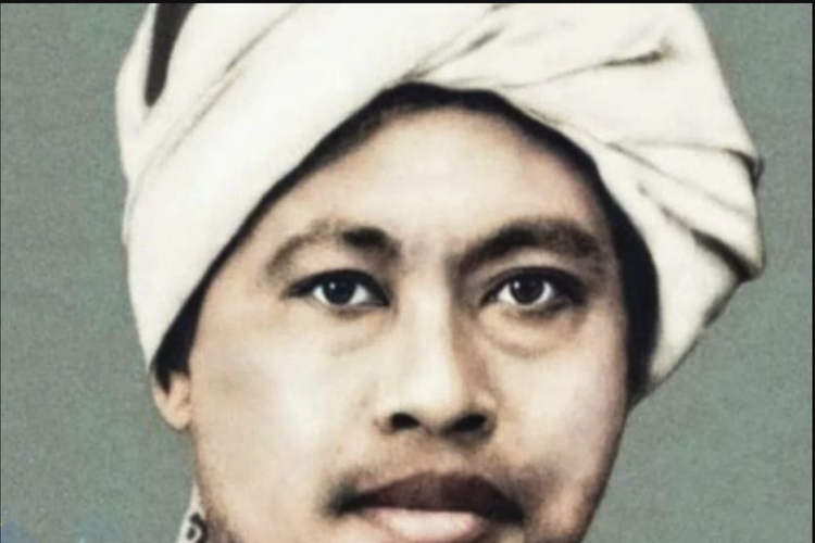 Gambar KH Ahmad Hanafiah, salah satu tokoh asal Lampung yang mendapat gelar Pahlawan Nasional.