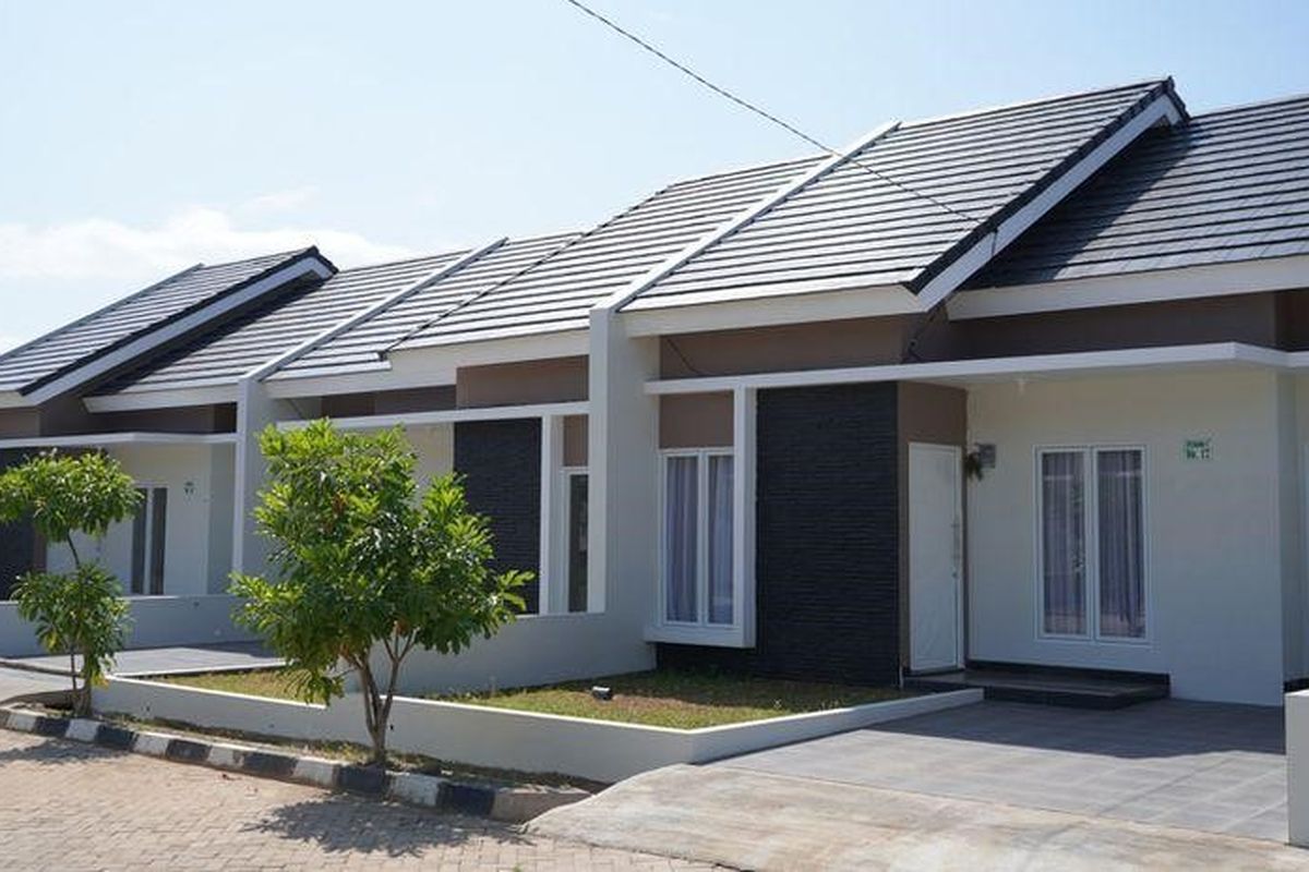 Ilustrasi rumah. 