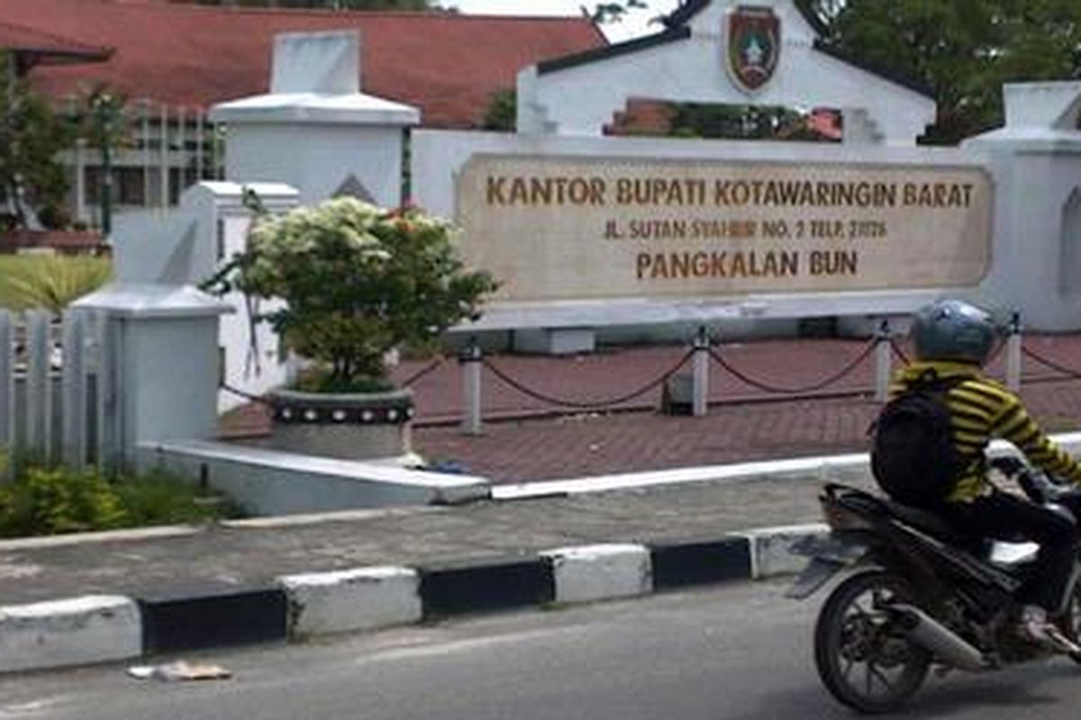 Kantor Bupati Kotawaringin Barat di Pangkalan Bun