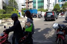 Penutupan Jalan, Pegawai Sudirman-Thamrin Pilih Naik Ojek