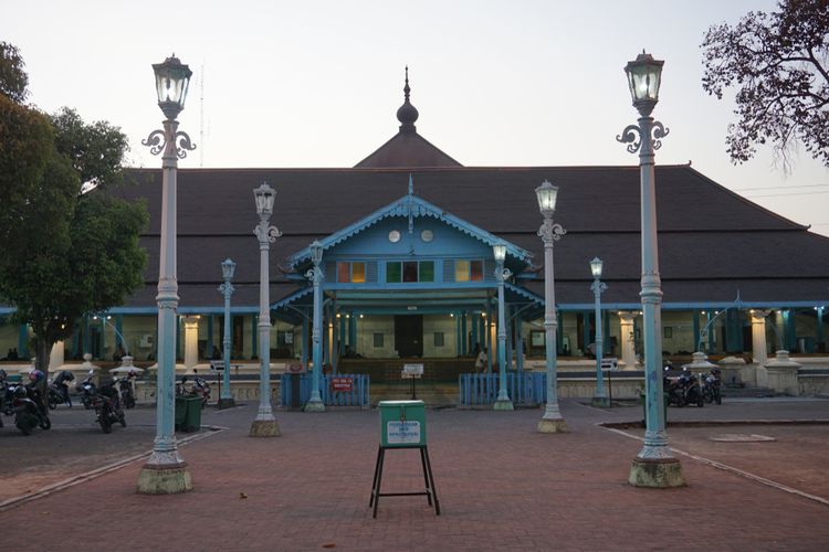 Ilustrasi Masjid Agung Kraton Surakarta, Solo. 