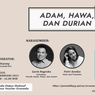 Perjalanan Seni Garin Nugroho Lewat Buku Adam, Hawa, dan Durian