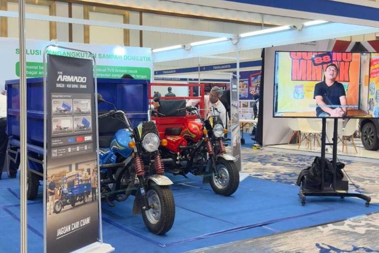 TVS Rilis Armado Roda Tiga Pengangkut Sampah Permukiman