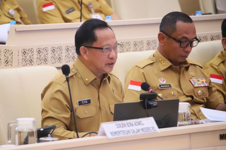 Mendagri Apresiasi Komisi II DPR RI Dukung Penguatan Wilayah Perbatasan