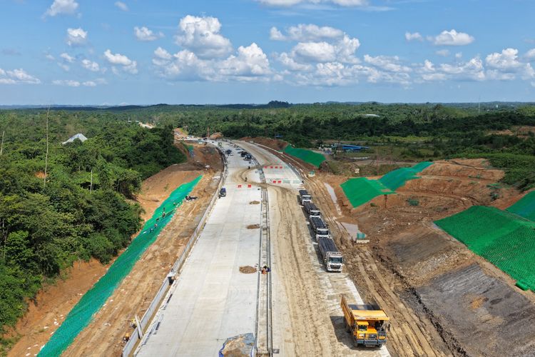 Dibayangi Inflasi, WIKA Pacu Proyek Jalan Kompleks Yudikatif IKN
