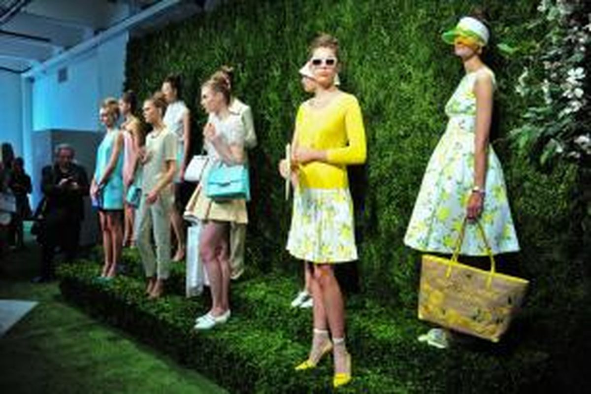 Koleksi kate spade terbaru pada New York Fashion Week 2013