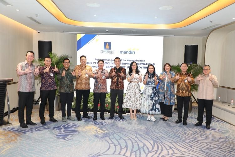 Bank Mandiri dan Paramount Perluas Kolaborasi Layanan Finansial dan Properti Berkelanjutan