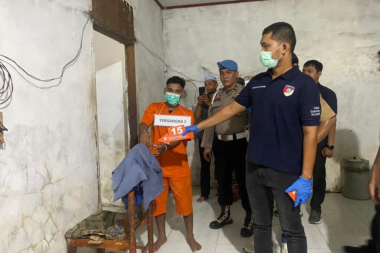 Rekonstruksi Pembunuhan Nenek Aminah di Aceh Utara, Korban Dibunuh karena Melawan