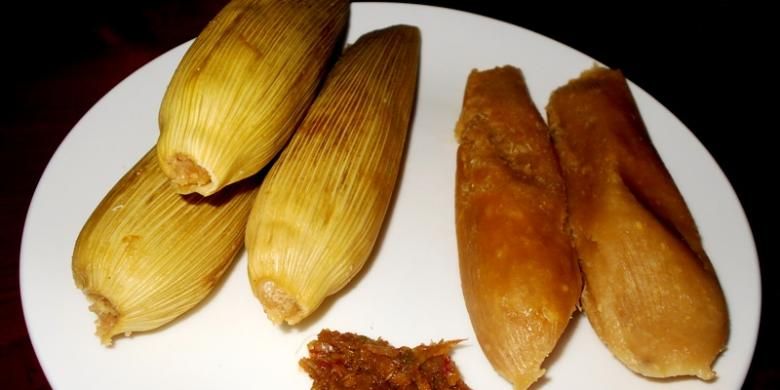Makanan Kambewe dibuat dari olahan jagung muda