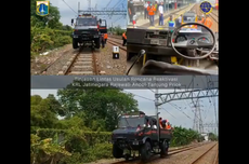 Video Mercedes-Benz Unimog di Atas Rel Kereta, Kendaraan Serbaguna