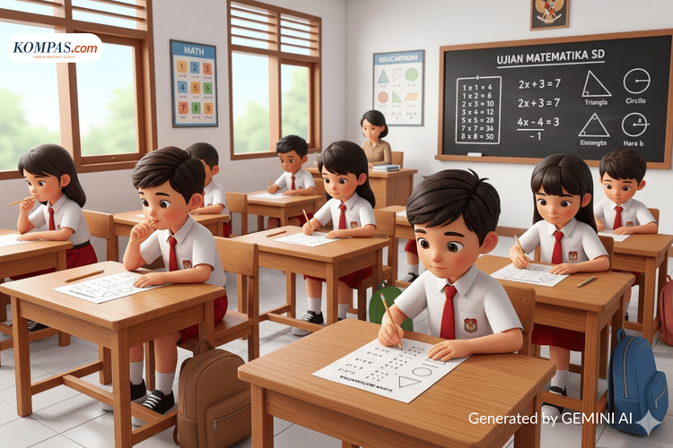 50 Soal Matematika Kelas 4 Semester 2 Kurikulum Merdeka, Lengkap dengan Jawaban