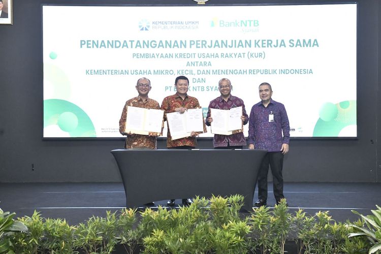 Askrindo Syariah dan Bank NTB Syariah Kerja Sama Penjaminan KUR UMKM