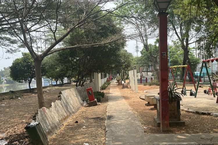 Pagar hingga Lampu Hilang, Kondisi Taman Pedongkelan Memprihatinkan