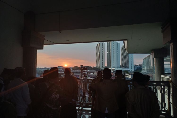 Hilal Tak Tampak di Masjid KH Hasyim Asy’ari Jakbar