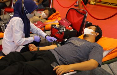 Ilustrasi donor darah