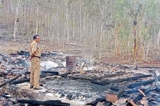 Gara-gara Istri Bakar Sampah, Rumah di Gunungkidul Hangus dan Suami Terluka