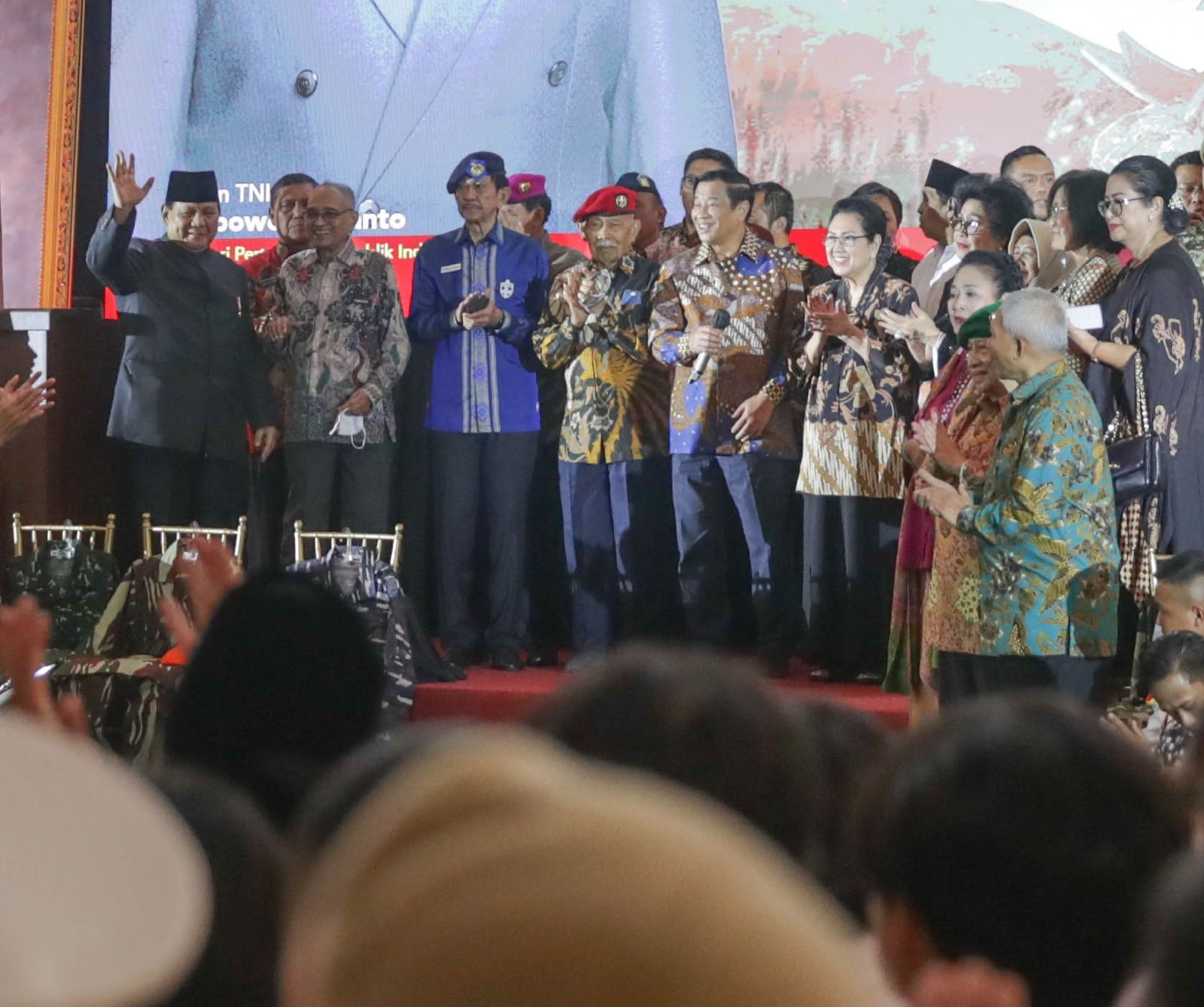 Jamu Eks Danjen Kopassus dan 3 Eks KSAL, Prabowo: Saya Sangat Terharu