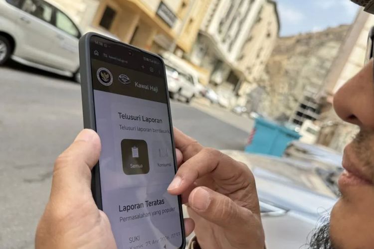 Jemaah Haji Kini Bisa Lapor Kendala di Tanah Suci lewat Aplikasi Kawal Haji