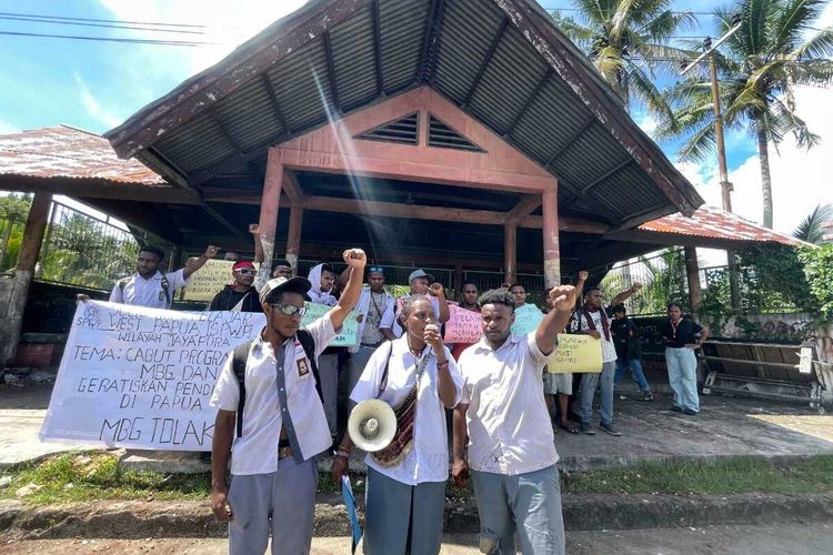 Pelajar di 3 Provinsi Papua Demo Tolak MBG, Minta Pendidikan Gratis