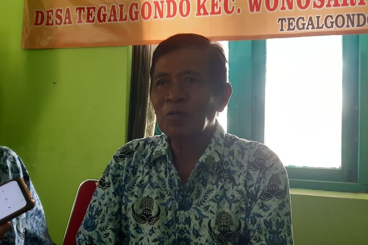 Sekretaris Desa Tegalgondo Suwadi ditemui di Kantor Desa Tegalgondo, Kecamatan Wonosari, Klaten, Jawa Tengah, Kamis (10/11/2022).