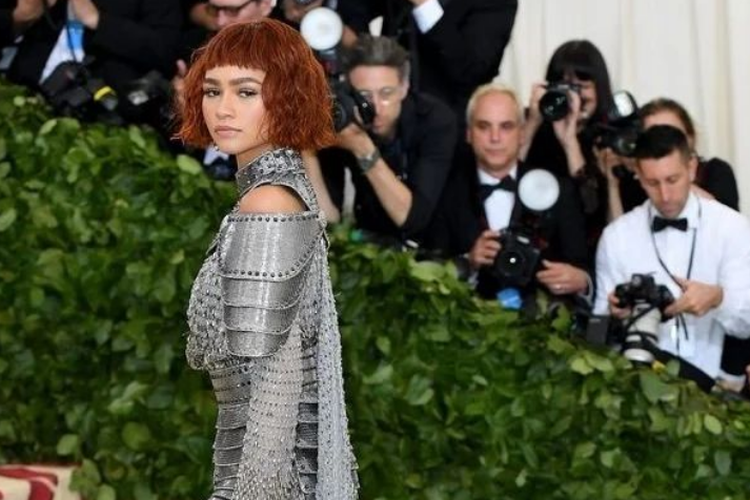 Zendaya saat menghadiri Met Gala 2018