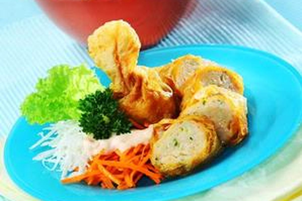 Udang Gulung Kembang Tahu