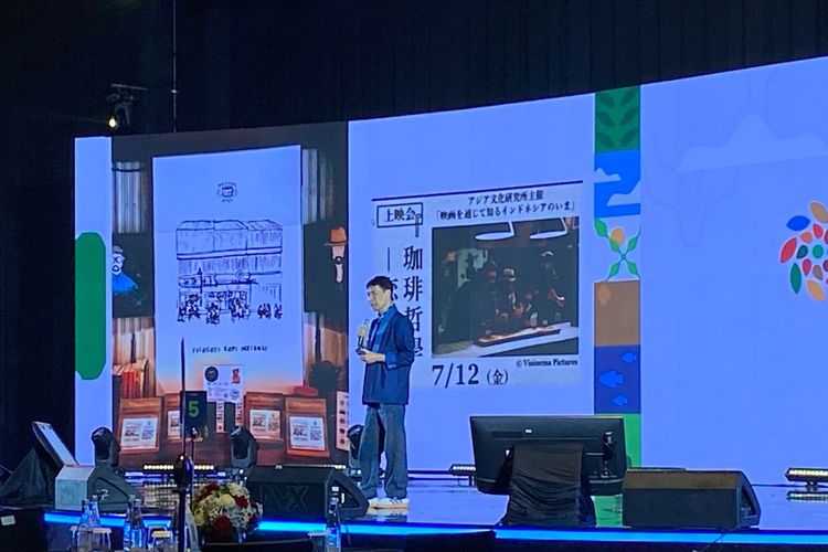 Culturalpreneur & Creative Storyteller, Handoko Henroyono, dalam Lestari Summit 2025. 